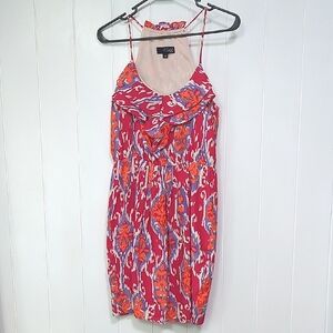 ❤️5/$25🎀 Tribal Women's Pink and Orange Dress